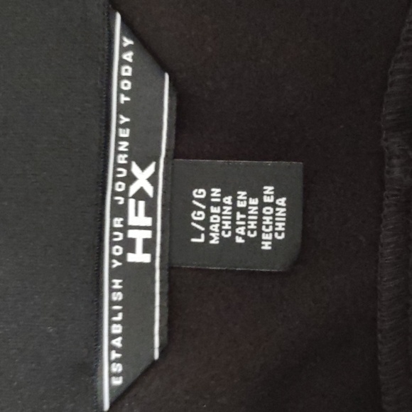 NWT HFX Large Black Winter Tech Pant - Picture 3 of 15